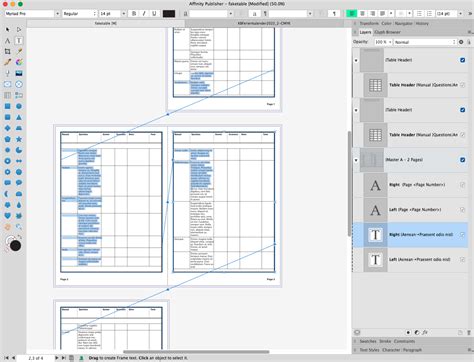 Image result for Affinity Publisher Tables Tutorial