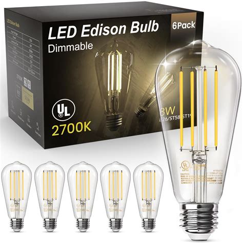 Image result for LED Edison Light Bulbs