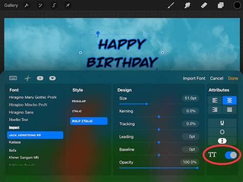 Image result for Procreate Add Text