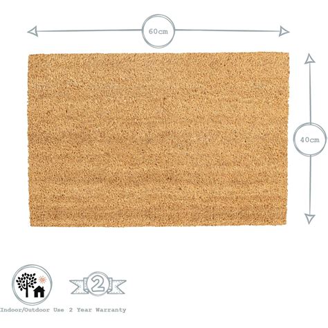 Hello Coir Door Mat