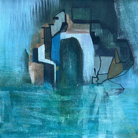 The Cave at Rinsey Cove Painting by Rachel Jeffery | Saatchi Art