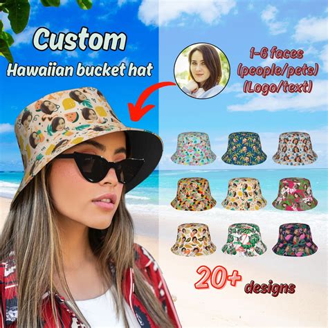 Custom Bucket Hat With Photo, Personalized Bucket Hat for Women/men ...