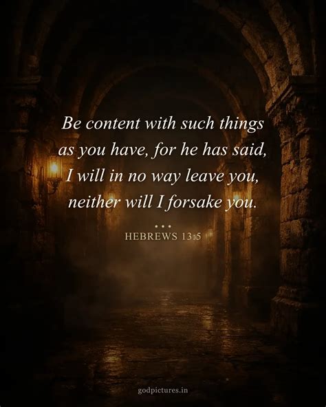 Hebrews 13:5 -- "I will never leave you nor forsake you" - HD Wallpaper ...