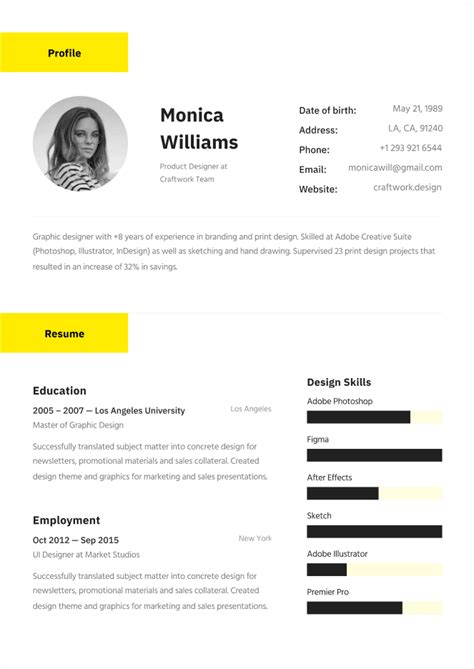 Image result for How to Write a CV Example