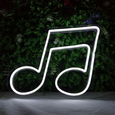 Music Note Neon Sign 的图像结果