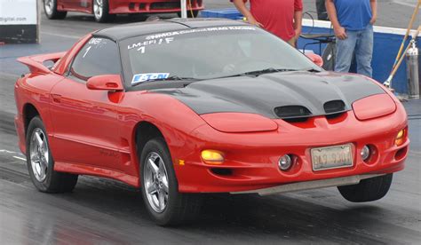 1998 Pontiac Trans Am 1/4 mile Drag Racing timeslip specs 0-60 ...