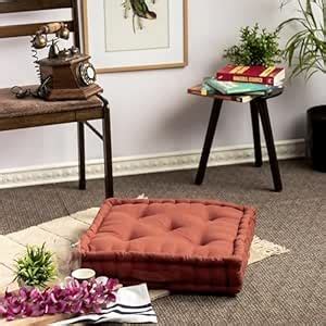 Buy VASI IMPEX Floor Cushion (50X50) CM (Pack of 1) Premium Hand ...