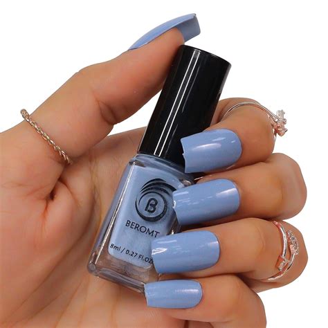 Buy Solid Twist Gel Finish Nail Polish Periwinkle Blue – BNP7049 Online ...