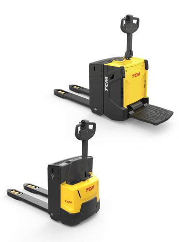 Electric pallet truck - PAL series - TCM Forklifts - with rider ...