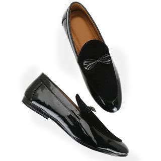 Buy Men's Black Slip-on Party wear Loafer Online @ ₹999 from ShopClues
