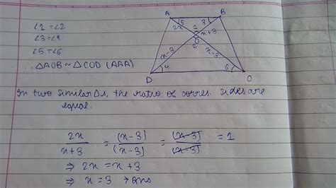 In the figure, If AB||CD, find the value of x. - Brainly.in