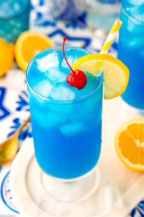 Blue lagoon mocktail – Artofit
