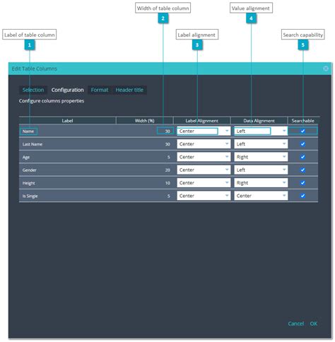 Image result for UIKit Table Column