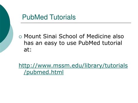 Pubmed Tutorial 的图像结果