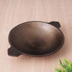 Super Smooth Cast Iron Wok Kadai | Pre-Seasoned | The Indus Valley