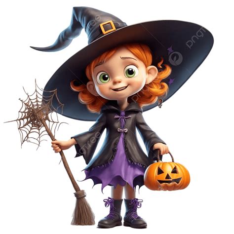 Little Girl Wearing Halloween Witch Costume, Little Girl, Little Girl ...