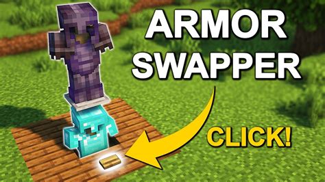 Image result for Minecraft Armor Swapper Tutorial Mumbo Jumbo