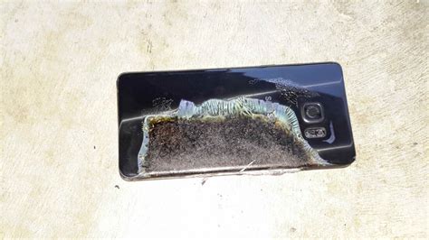 Image result for Exploding Galaxy Note 7 On Car