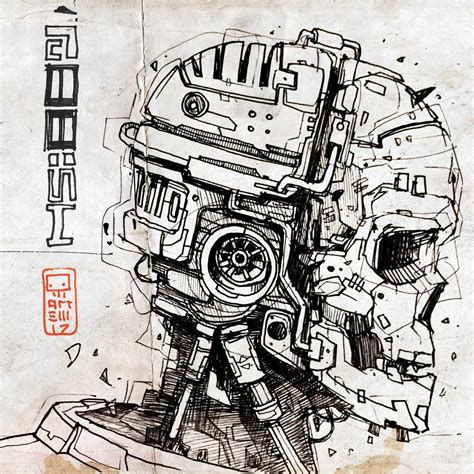 Cool Drawings Of Robots