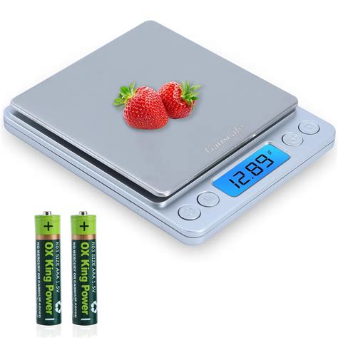 Amazon.com: Kitchen Scale, Digital Food Scale, Gaoscale Grams and ...