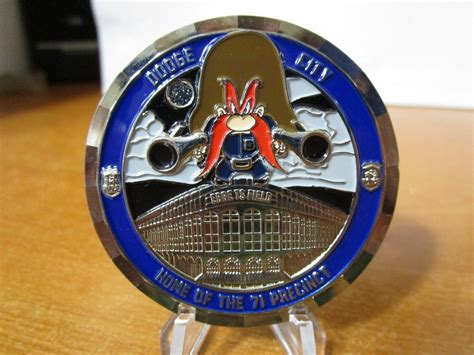NYPD 71st Precinct Brooklyn Ebbets Field Yosemite Sam Challenge Coin ...