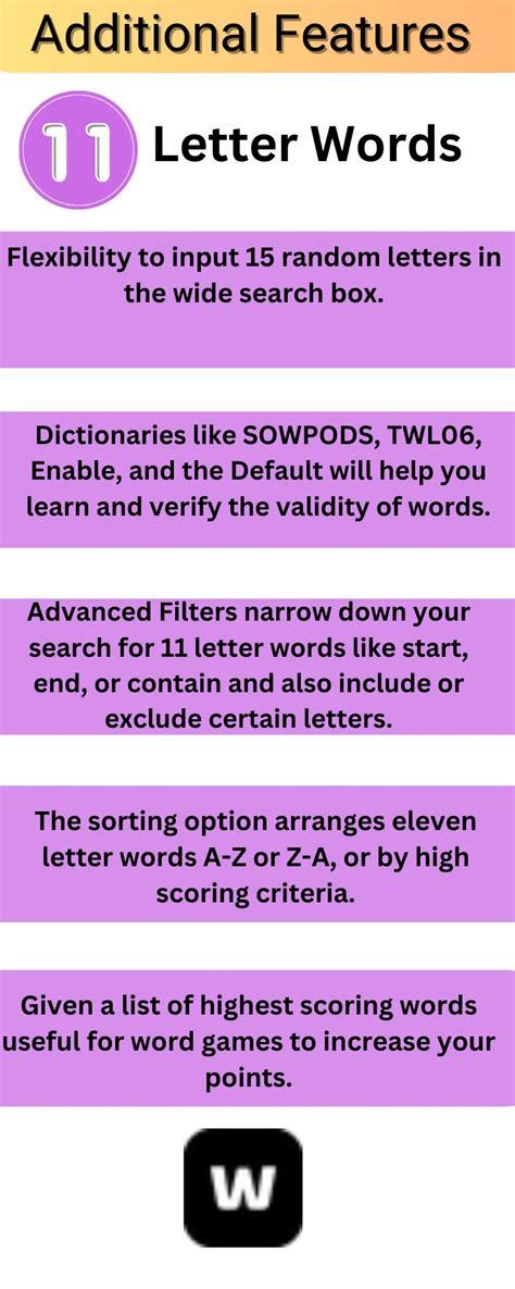 11 Letter words | A journey of discovery