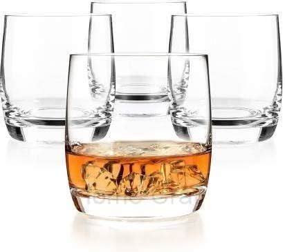 SAKI Old-Fashioned Whiskey Glasses Set of 2 | Heavy Base & Thick Walls ...