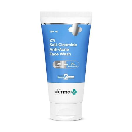 The Derma Co 2% Sali-Cinamide Anti-Acne Face Wash | With 2% Salicylic ...