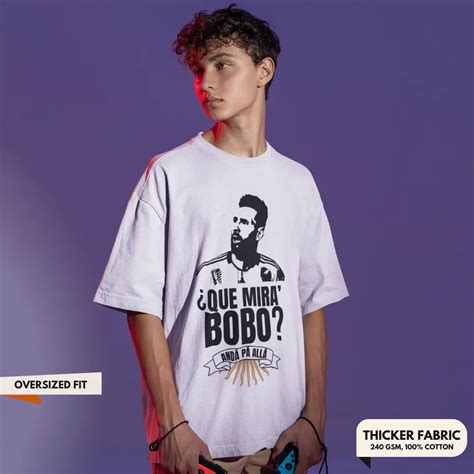 Que Mira Bobo Lionel Messi T-Shirt (Oversized) – Fanatic Fox