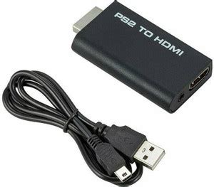 1Goal HDMI Adapter 0.05 m PS2 To HDMI Converter Supports All PS2 ...