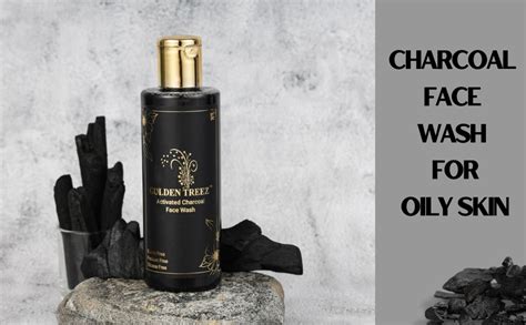 Golden Treez Chrarcoal Face Wash For Men And Women With Aloevera And ...