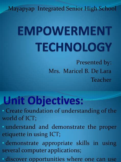 Image result for Empowerment Tech Lessons