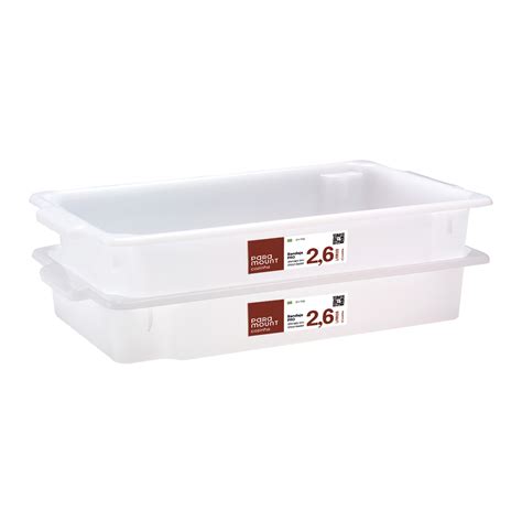 Bandeja N°1 2,6 Lts 33 X 21 X 5 cm - Paramount Plásticos