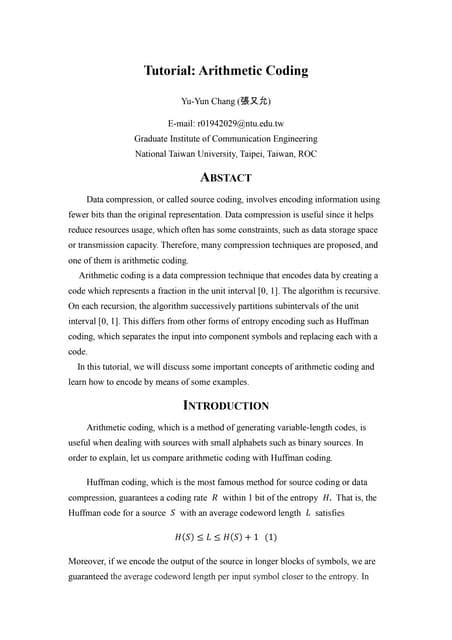 Arithmetic Coding for Went 的图像结果