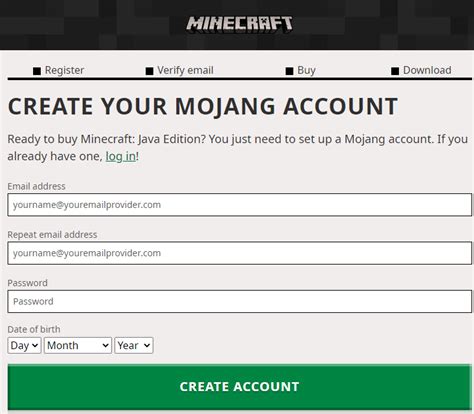 How to Make a Mojang Account Java 的图像结果