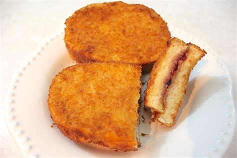 Deep Fried Peanut Butter and Jelly (PB&J) Sandwich - Mr. B Cooks