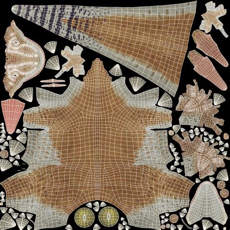 Allosaurus Yellow Coloring Rigged for Maya 3D | 3D Molier International