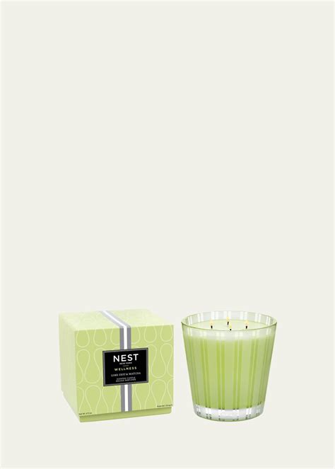 NEST New York Lime Zest and Matcha Luxury Candle, 1239 g - Bergdorf Goodman