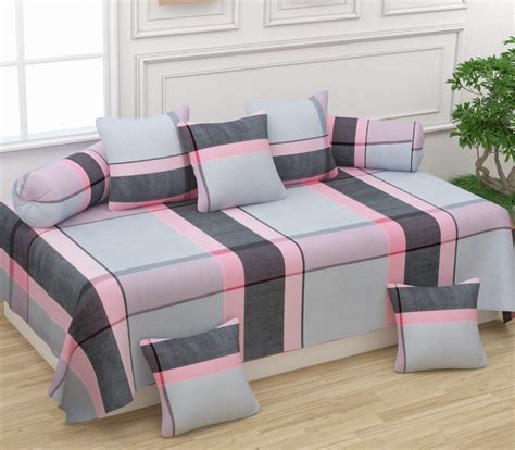 Super Soft Diwan Set 8 Pieces (Dusty Grey) : Amazon.in: Home & Kitchen