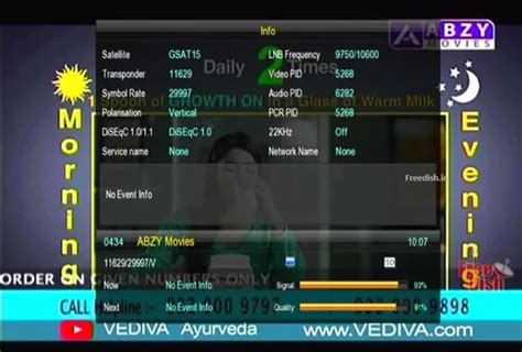 When will the ABZY Movies channel come back on Freedish? | Freedish