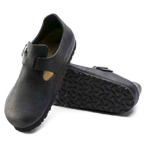 London Oiled Leather Black | BIRKENSTOCK