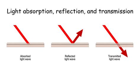Refraction Reflection Absorbption for Kids 的图像结果