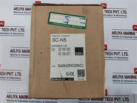Fuji Electric Sc-n5 [93] Magnetic Contactor Sc93Baa 3Nc3F – Aeliya ...