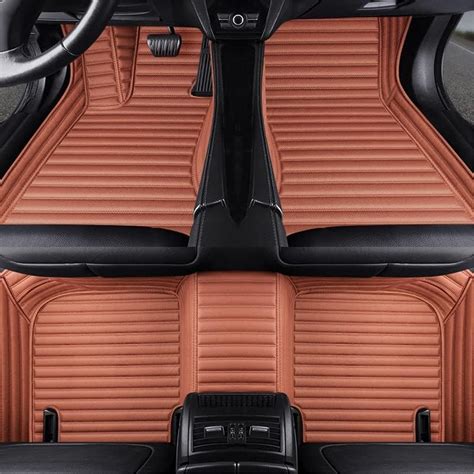 Customize All-Weather Protection Luxury Leather Floor Mats for Cars ...