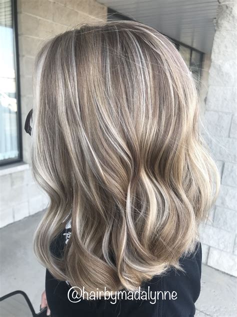 Ash Blonde Hair Color With Highlights
