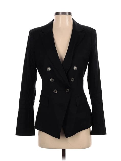 White House Black Market Solid Black Blazer Size 2 - 82% off | thredUP