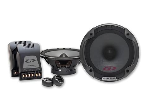 Alpine Spg-17Cs Component 2-Way Wired Speakers (Black) Price: Buy ...
