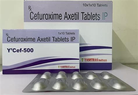 Cefuroxime Axetil 500mg Tablets - Cefuroxime Axetil Tablets Ip 500 Mg ...