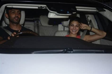 Race actress Jacqueline Fernandez spotted with mystery man [Photos ...
