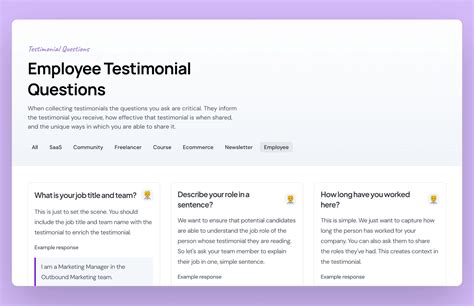 Employee testimonials - the complete guide - Senja